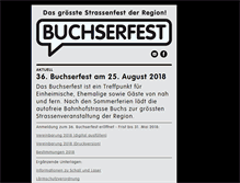 Tablet Screenshot of buchserfest.org